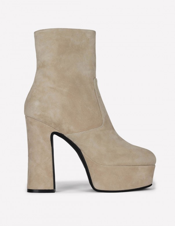 Jeffrey Campbell Plataformas Brat-z Beige - Plataformas