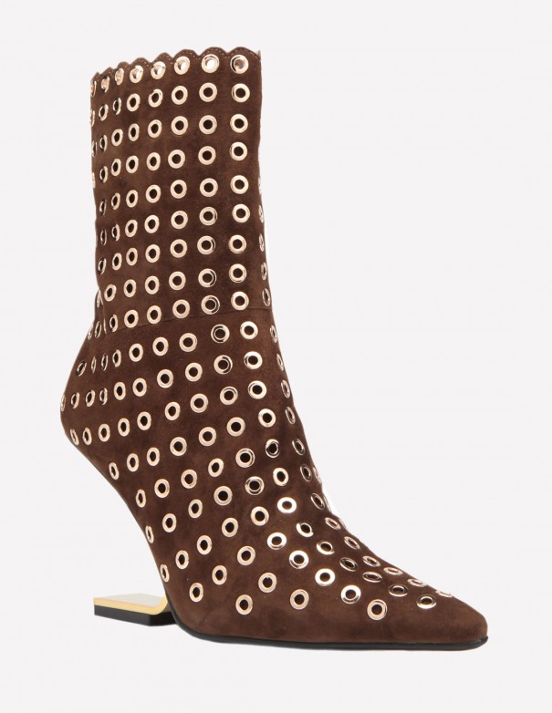 Jeffrey Campbell Compass-E Brown  - Botines