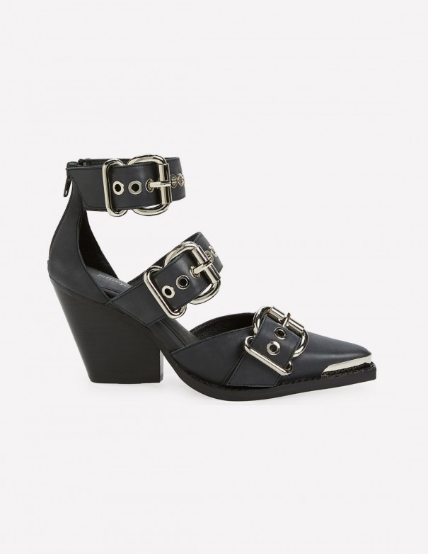 Jeffrey Campbell Sandalias Emilia Black- Sandalias