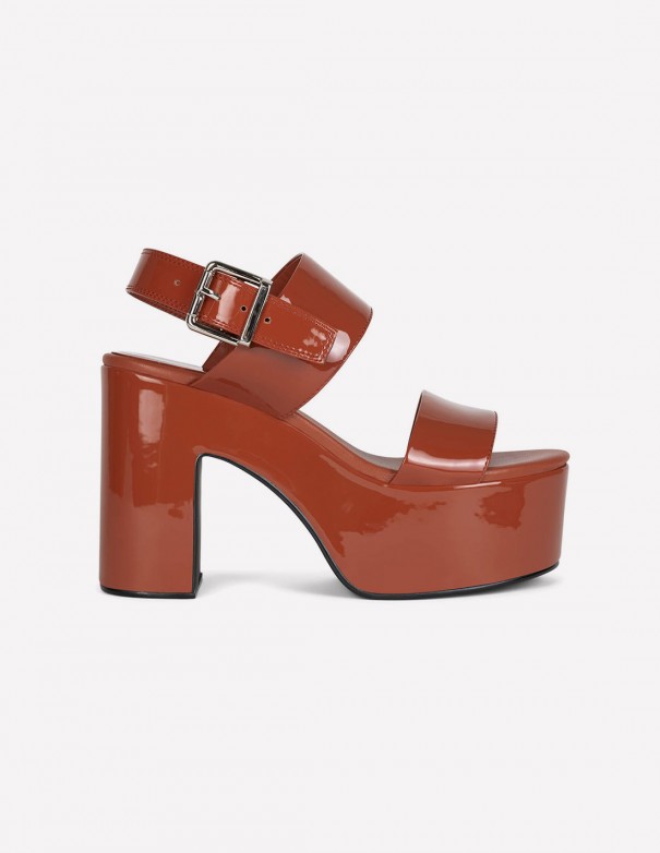 Jeffrey Campbell Plataformas Moody Rust - Plataformas