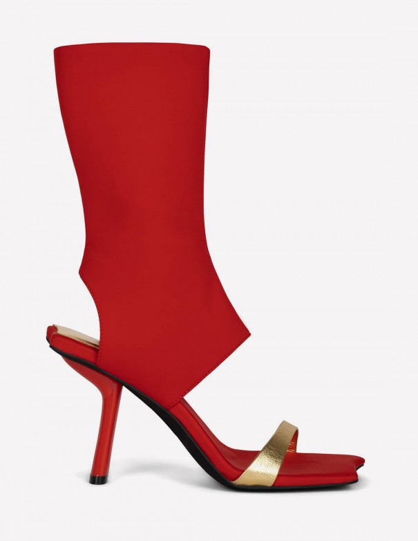 Jeffrey Campbell Struttin Red  - Botas altas