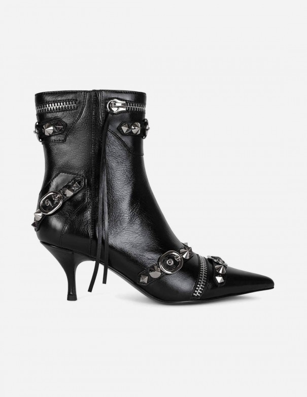 Jeffrey Campbell Botín Alt Rock Black Black- Botines