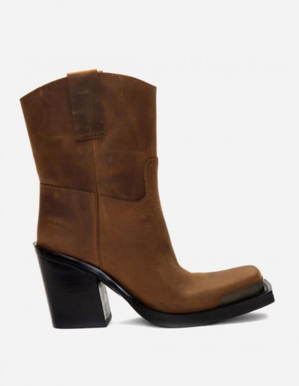 Jeffrey Campbell Botas Mysteria Brown - Botas