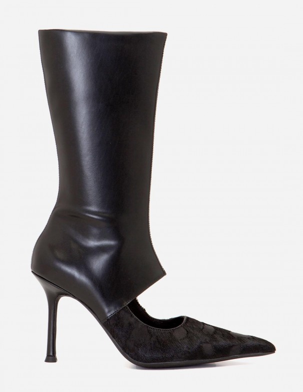 Jeffrey Campbell Botas Defined Black- Botas