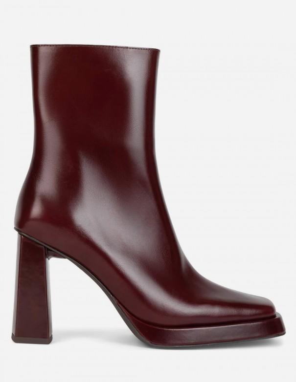 Jeffrey Campbell Botas Maximal L2 Heeled Boot yyh Wine - Botas