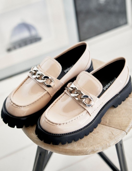 Jeffrey Campbell Mocasín Recess Nude - Mocasines 2
