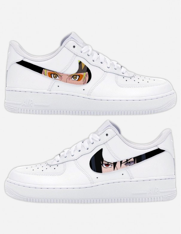 Nike Custom Air Force 1 Custom Naruto - Sneakers