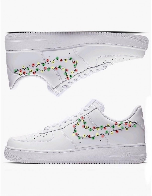 Nike Custom Air Force 1 Custom Holiday - Sneakers