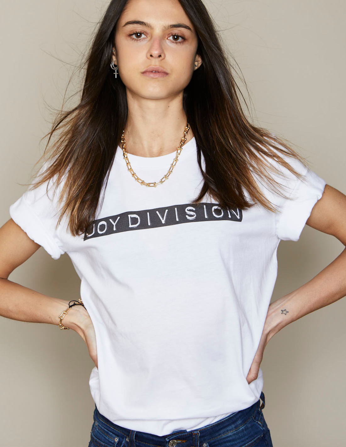 Alojamiento Tradicional suelo Camiseta Joy Division | Camiseta mujer manga corta